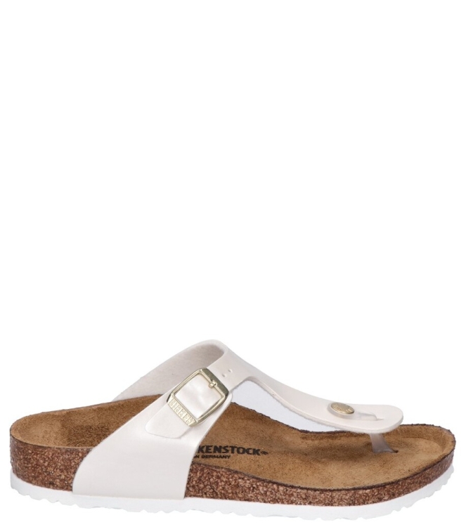 Birkenstock Birkenstock slipper <span>1029796 Gizeh</span> Electric metallic Pearl Birkenstock slipper <span>1029796 Gizeh</span> 1029796 Gizeh wit - www.bremmerschoenen.pro - Bremmer Schoenen