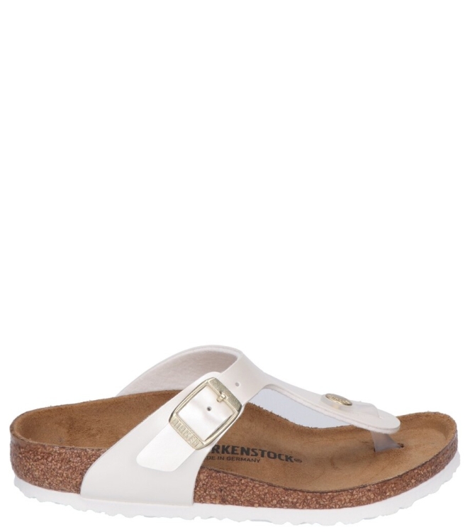 Birkenstock Birkenstock slipper <span>1029851 Gizeh</span> Electric metallic Pearl Birkenstock slipper <span>1029851 Gizeh</span> 1029851 Gizeh wit - www.bremmerschoenen.pro - Bremmer Schoenen
