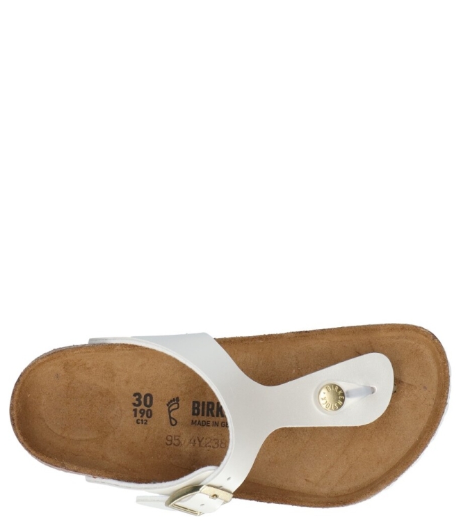 Birkenstock Birkenstock slipper <span>1029851 Gizeh</span> Electric metallic Pearl Birkenstock slipper <span>1029851 Gizeh</span> 1029851 Gizeh wit - www.bremmerschoenen.pro - Bremmer Schoenen