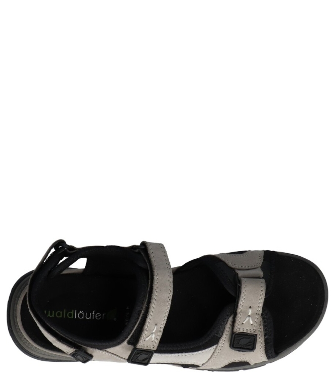 Waldlaufer sandaal <span>769004 100 003 H-Sora</span> 769004 100 003 H-Sora grijs - www.bremmerschoenen.pro - Bremmer Schoenen
