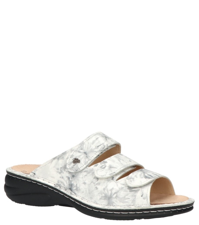 Finn Comfort slipper <span>2620 791218 Hellas</span> 2620 791218 Hellas grijs - www.bremmerschoenen.pro - Bremmer Schoenen