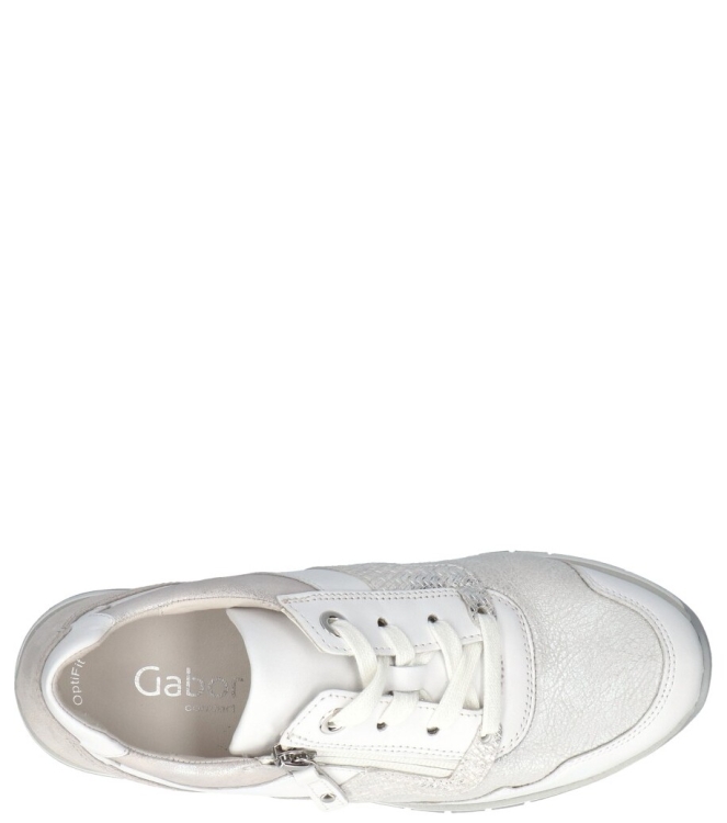 Gabor sneaker <span>66.306.61</span> 66.306.61 wit - www.bremmerschoenen.pro - Bremmer Schoenen