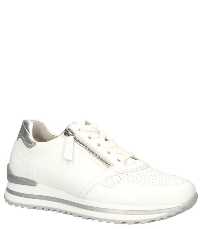 Gabor Gabor sneaker <span>66.528.50</span> 50 weiss/silber(perf) Gabor sneaker <span>66.528.50</span> 66.528.50 wit - www.bremmerschoenen.pro - Bremmer Schoenen
