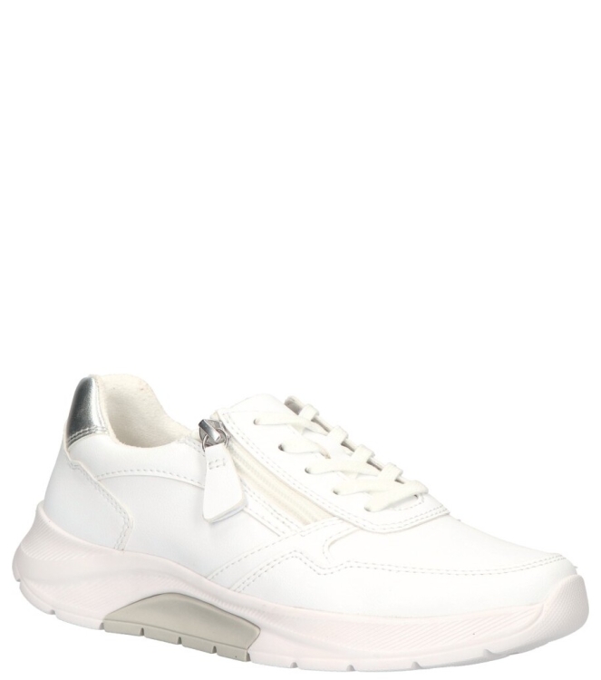 Gabor Gabor sneaker <span>66.927.10</span> 10 weiss/silber Gabor sneaker <span>66.927.10</span> 66.927.10 wit - www.bremmerschoenen.pro - Bremmer Schoenen
