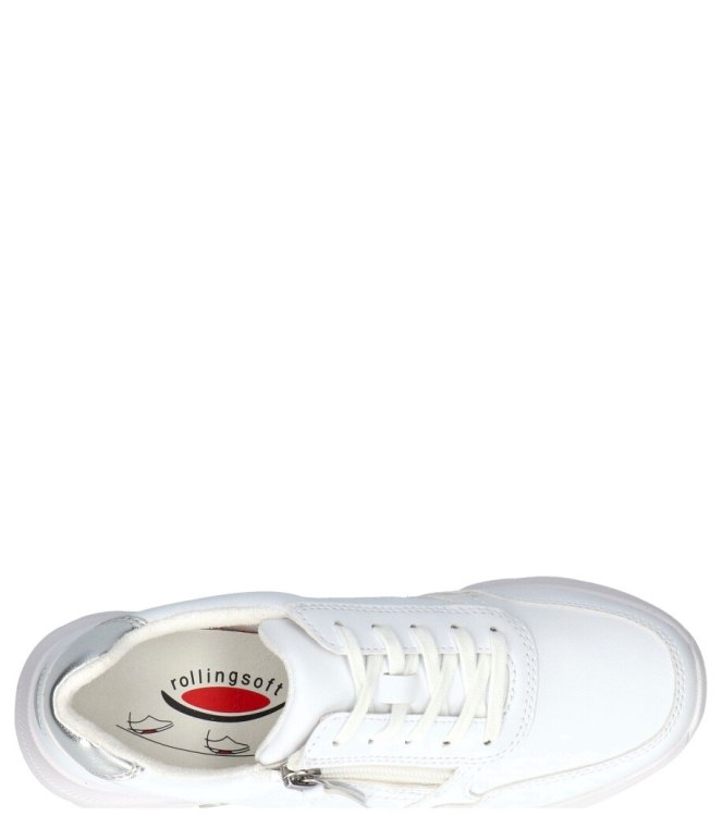 Gabor Gabor sneaker <span>66.927.10</span> 10 weiss/silber Gabor sneaker <span>66.927.10</span> 66.927.10 wit - www.bremmerschoenen.pro - Bremmer Schoenen