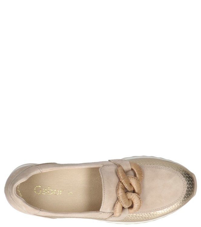 Gabor Gabor instapper <span>63.471.64</span> 64 champagner/oak Gabor instapper <span>63.471.64</span> 63.471.64 beige - www.bremmerschoenen.pro - Bremmer Schoenen