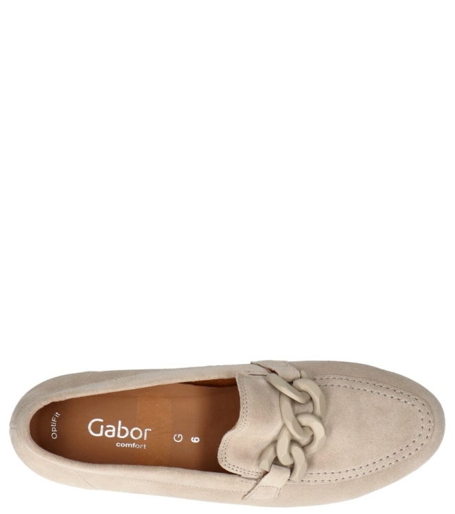 Gabor instapper <span>62.415.33</span> 62.415.33 beige - www.bremmerschoenen.pro - Bremmer Schoenen