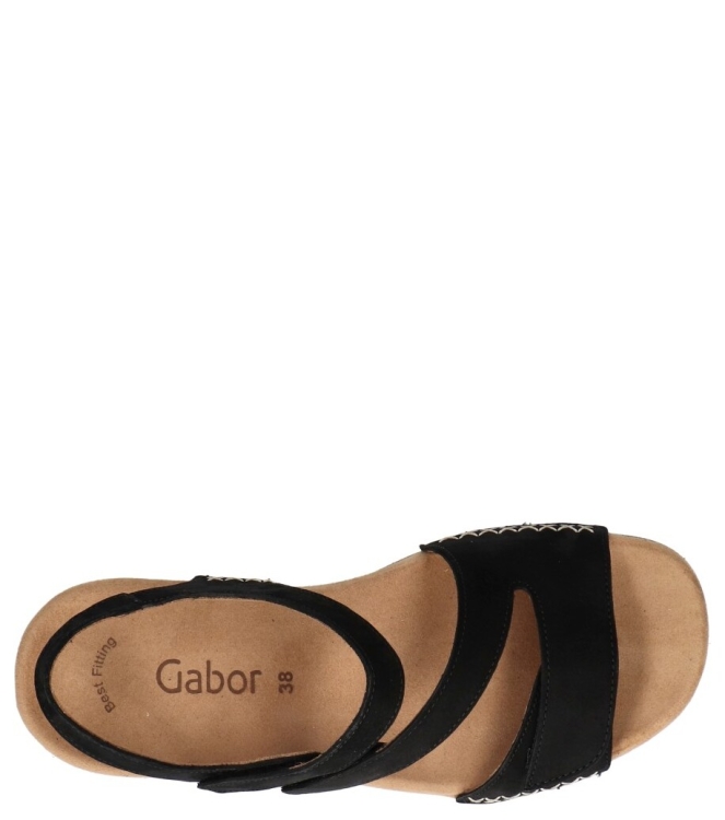 Gabor Gabor sandaal <span>63.734.17</span> 17 schwarz Gabor sandaal <span>63.734.17</span> 63.734.17 zwart - www.bremmerschoenen.pro - Bremmer Schoenen