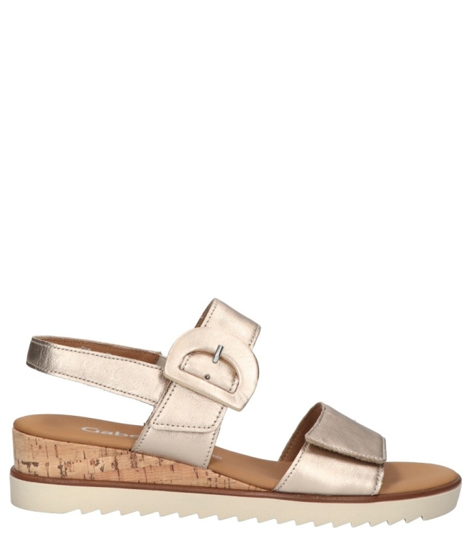 Gabor sandaal <span>62.752.83</span> 62.752.83 goud - www.bremmerschoenen.pro - Bremmer Schoenen