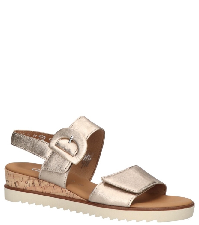 Gabor sandaal <span>62.752.83</span> 62.752.83 goud - www.bremmerschoenen.pro - Bremmer Schoenen
