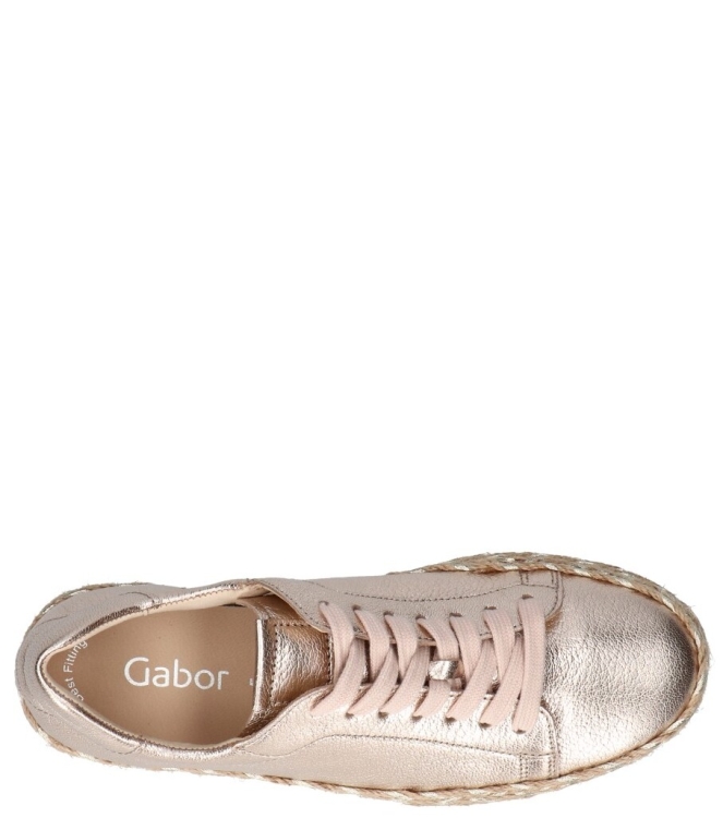 Gabor Gabor sneaker <span>63.270.62</span> 62 puder (Lurex) Gabor sneaker <span>63.270.62</span> 63.270.62 beige - www.bremmerschoenen.pro - Bremmer Schoenen