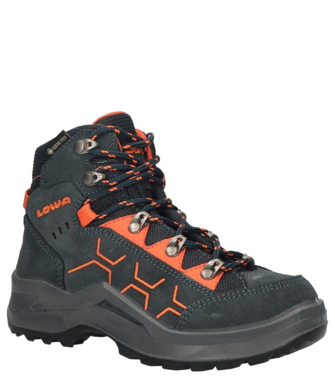 Lowa Lowa wandelschoen <span>LK641050-7920 Kody Evo GTX Mid Jr</span> 7920 Steelblue/orange Lowa wandelschoen <span>LK641050-7920 Kody Evo GTX Mid Jr</span> LK641050-7920 Kody Evo GTX Mid Jr blauw - www.bremmerschoenen.pro - Bremmer Schoenen