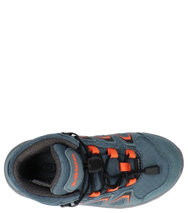 Lowa Lowa wandelschoen <span>LK641120-7553 Innox Evo GTX Qc Jr</span> 753 dark petrol/flame Lowa wandelschoen <span>LK641120-7553 Innox Evo GTX Qc Jr</span> LK641120-7553 Innox Evo GTX Qc Jr blauw - www.bremmerschoenen.pro - Bremmer Schoenen