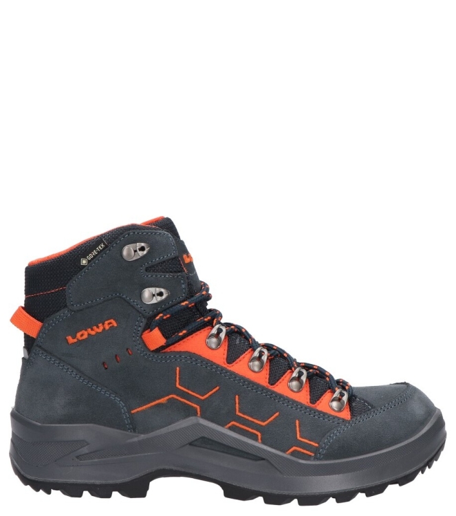 Lowa Lowa wandelschoen <span>LK651050-7920 Kody Evo GTX Mid Jr</span> 7920 Steelblue/orange Lowa wandelschoen <span>LK651050-7920 Kody Evo GTX Mid Jr</span> LK651050-7920 Kody Evo GTX Mid Jr blauw - www.bremmerschoenen.pro - Bremmer Schoenen