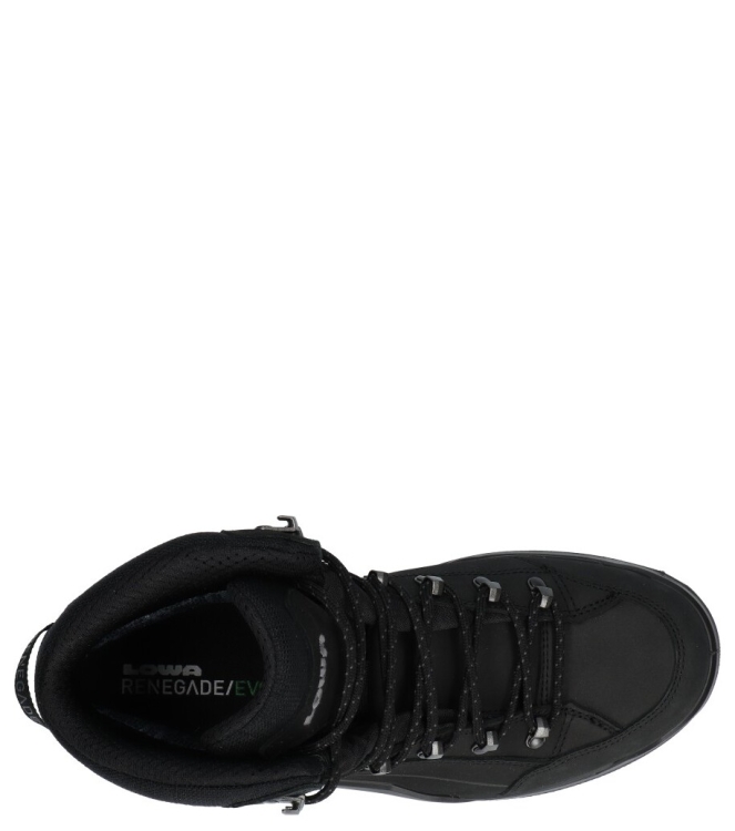 Lowa Lowa wandelschoen <span>LM311916-0998 Renegade Evo GTX Mid</span> 0998 Deepblack Lowa wandelschoen <span>LM311916-0998 Renegade Evo GTX Mid</span> LM311916-0998 Renegade Evo GTX Mid zwart - www.bremmerschoenen.pro - Bremmer Schoenen
