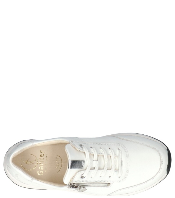 Ganter Ganter sneaker <span>201811 0600 High flyer lady</span> 0600 milk Ganter sneaker <span>201811 0600 High flyer lady</span> 201811 0600 High flyer lady wit - www.bremmerschoenen.pro - Bremmer Schoenen