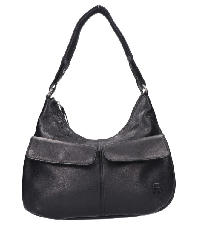 Spikes & Sparrow tas <span>50717200 Black</span> 50717200 Black zwart - www.bremmerschoenen.pro - Bremmer Schoenen