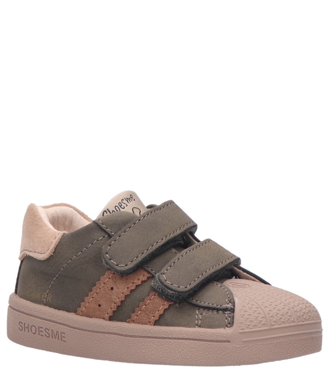 Shoesme Shoesme klittenbandschoen <span>BS24W001-B</span> dark green taupe Shoesme klittenbandschoen <span>BS24W001-B</span> BS24W001-B groen - www.bremmerschoenen.pro - Bremmer Schoenen