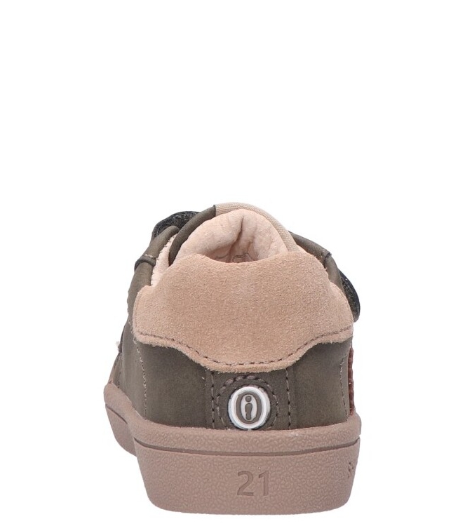 Shoesme Shoesme klittenbandschoen <span>BS24W001-B</span> dark green taupe Shoesme klittenbandschoen <span>BS24W001-B</span> BS24W001-B groen - www.bremmerschoenen.pro - Bremmer Schoenen
