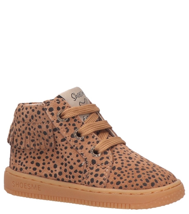 Shoesme Shoesme sneaker <span>B24W011-A</span> brown dots Shoesme sneaker <span>B24W011-A</span> B24W011-A cognac - www.bremmerschoenen.pro - Bremmer Schoenen