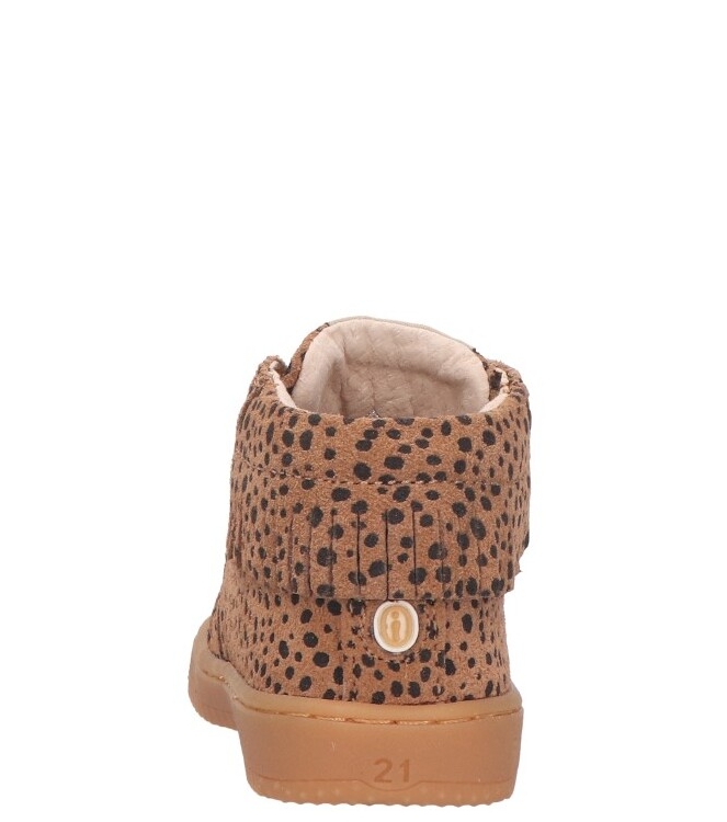 Shoesme Shoesme sneaker <span>B24W011-A</span> brown dots Shoesme sneaker <span>B24W011-A</span> B24W011-A cognac - www.bremmerschoenen.pro - Bremmer Schoenen