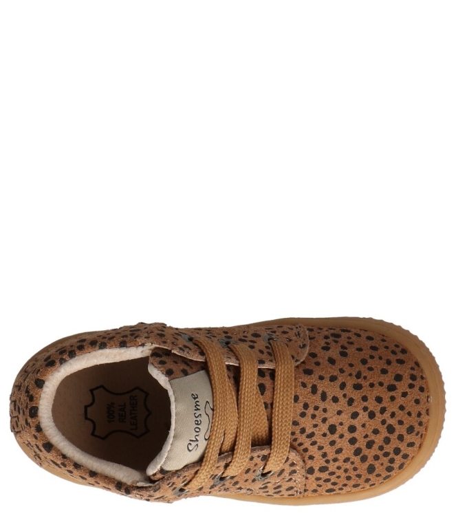 Shoesme Shoesme sneaker <span>B24W011-A</span> brown dots Shoesme sneaker <span>B24W011-A</span> B24W011-A cognac - www.bremmerschoenen.pro - Bremmer Schoenen