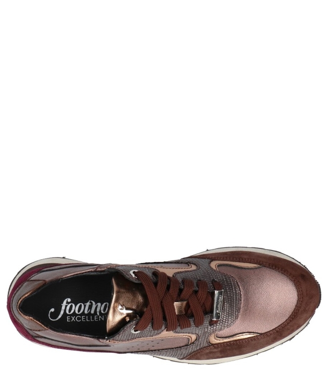 Footnotes Footnotes sneaker <span>30.002 7640 Elsa</span> Chevreau metalise brown combi Footnotes sneaker <span>30.002 7640 Elsa</span> 30.002 7640 Elsa bruin - www.bremmerschoenen.pro - Bremmer Schoenen