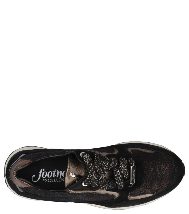 Footnotes sneaker <span>31.002 7110 Hilda</span> 31.002 7110 Hilda zwart - www.bremmerschoenen.pro - Bremmer Schoenen