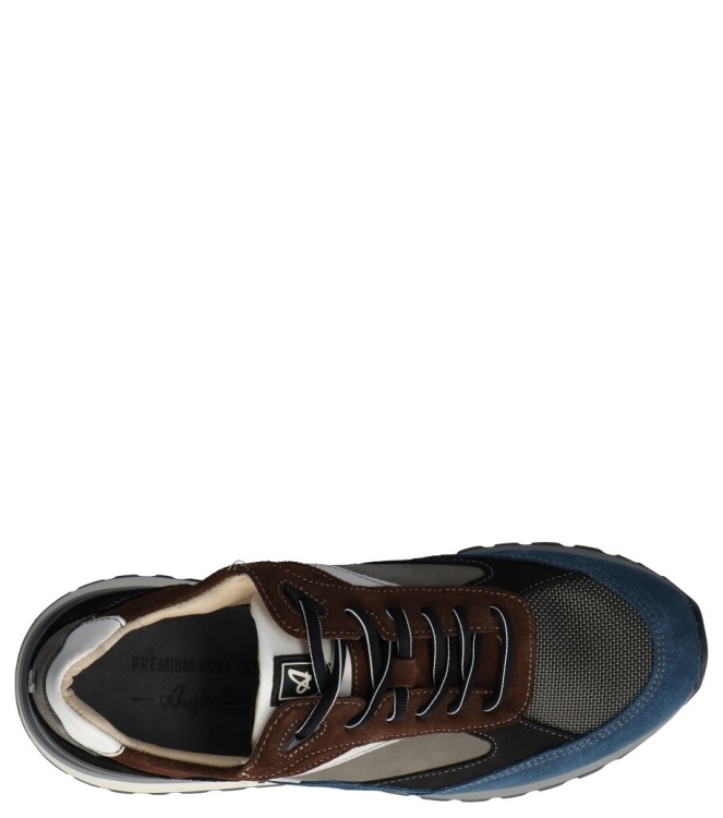 Australian Australian sneaker <span>15.1700.01 KK8 Sparrow</span> KK8 grey blue brown Australian sneaker <span>15.1700.01 KK8 Sparrow</span> 15.1700.01 KK8 Sparrow blauw - www.bremmerschoenen.pro - Bremmer Schoenen
