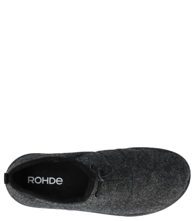 Rohde Rohde pantoffel <span>2626 82</span> 82 anthracite Rohde pantoffel <span>2626 82</span> 2626 82 grijs - www.bremmerschoenen.pro - Bremmer Schoenen