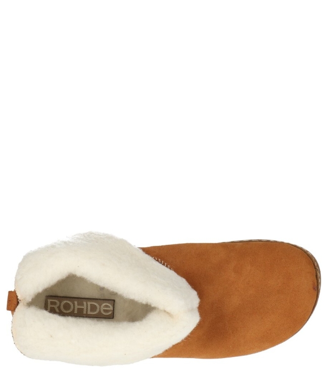 Rohde pantoffel <span>6128 76</span> 6128 76 cognac - www.bremmerschoenen.pro - Bremmer Schoenen