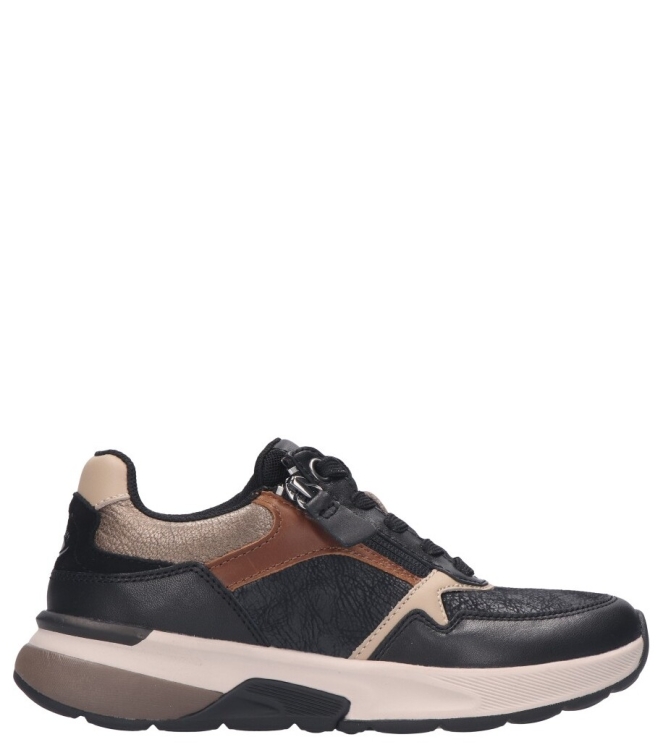 Gabor Gabor sneaker <span>76.847.65</span> 65 schwarz/desert k. Gabor sneaker <span>76.847.65</span> 76.847.65 zwart - www.bremmerschoenen.pro - Bremmer Schoenen