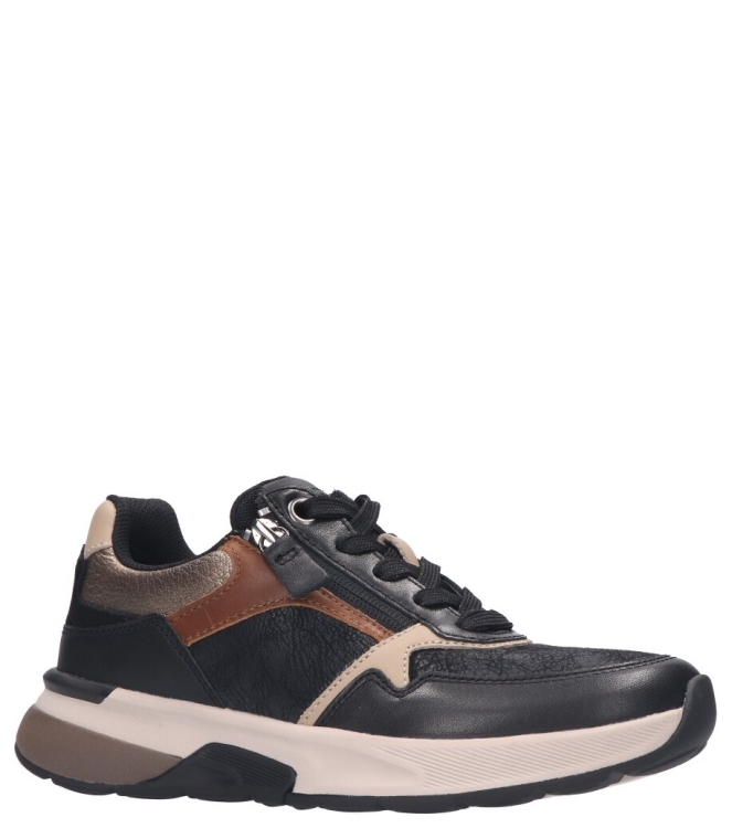 Gabor Gabor sneaker <span>76.847.65</span> 65 schwarz/desert k. Gabor sneaker <span>76.847.65</span> 76.847.65 zwart - www.bremmerschoenen.pro - Bremmer Schoenen