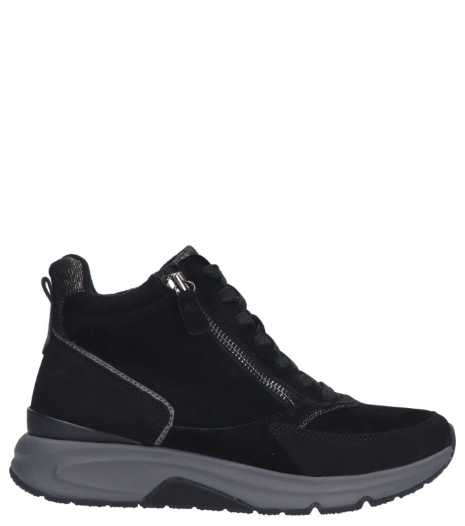 Gabor Gabor sneaker <span>76.887.37</span> 37 schw/anthr.(Micro) Gabor sneaker <span>76.887.37</span> 76.887.37 zwart - www.bremmerschoenen.pro - Bremmer Schoenen