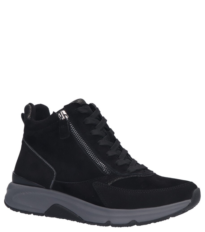 Gabor Gabor sneaker <span>76.887.37</span> 37 schw/anthr.(Micro) Gabor sneaker <span>76.887.37</span> 76.887.37 zwart - www.bremmerschoenen.pro - Bremmer Schoenen