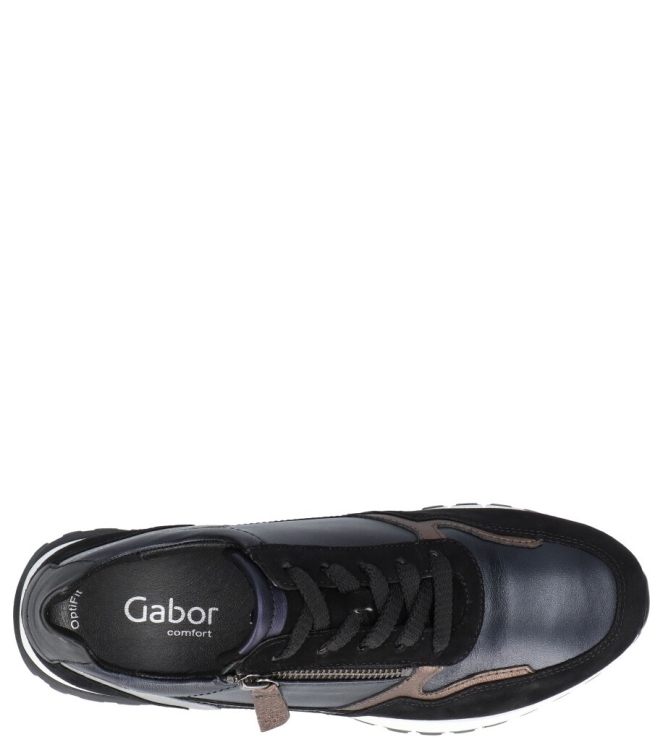 Gabor Gabor sneaker <span>76.378.36</span> 36 ocean/schw/smog Gabor sneaker <span>76.378.36</span> 76.378.36 blauw - www.bremmerschoenen.pro - Bremmer Schoenen
