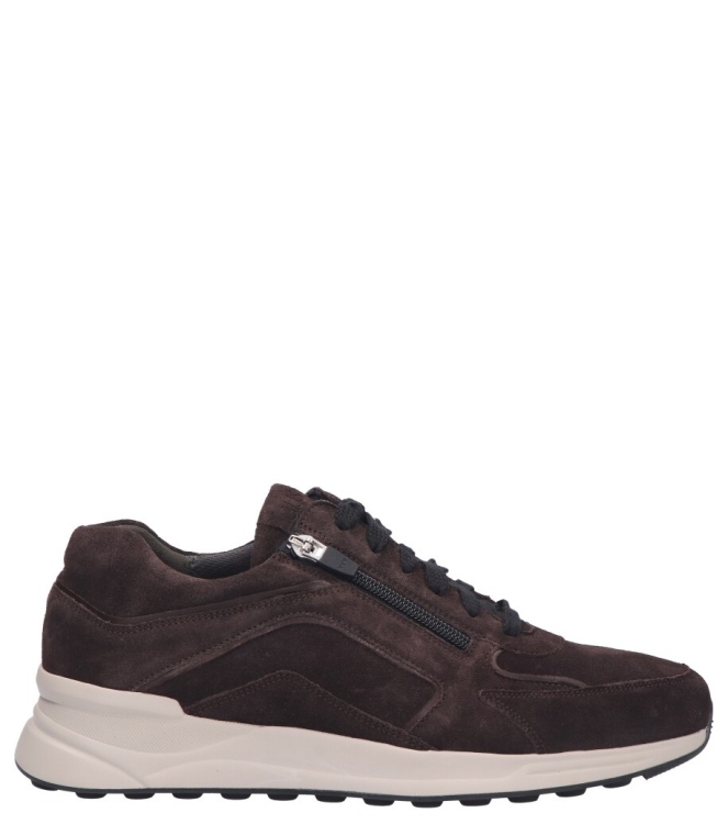 Gijs sneaker <span>2130 908 1741</span> 2130 908 1741 bruin - www.bremmerschoenen.pro - Bremmer Schoenen