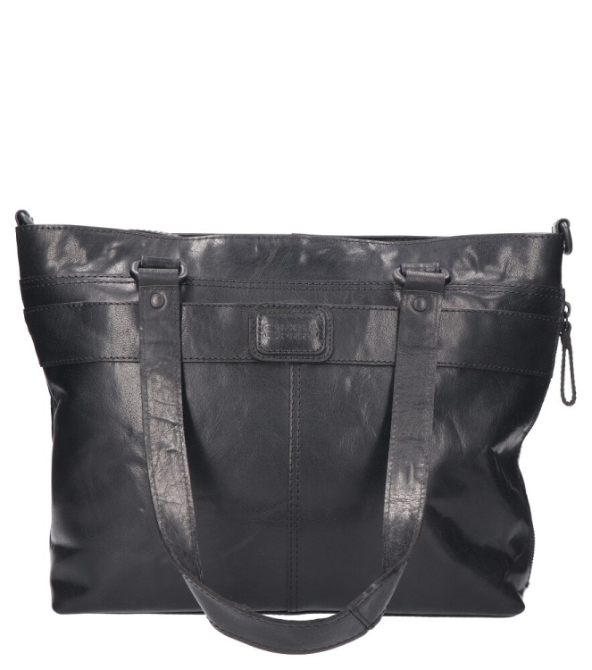 Spikes & Sparrow Spikes & Sparrow tas <span>58516000 Black</span> Black Spikes & Sparrow tas <span>58516000 Black</span> 58516000 Black zwart - www.bremmerschoenen.pro - Bremmer Schoenen