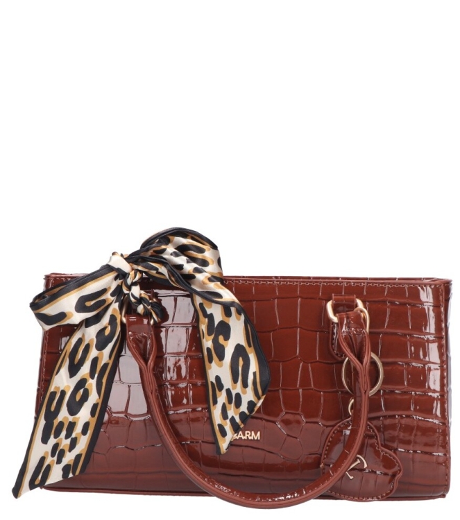 Charm tas <span> W01384 006 Bruin</span>  W01384 006 Bruin bruin - www.bremmerschoenen.pro - Bremmer Schoenen