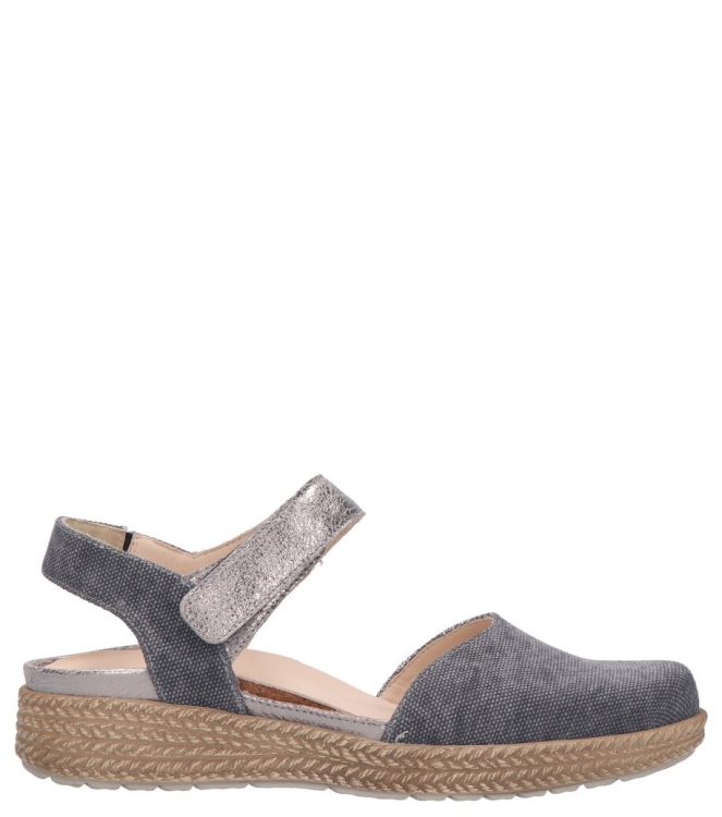 Durea espadrille <span>5924 572 2155</span> 5924 572 2155 grijs - www.bremmerschoenen.pro - Bremmer Schoenen