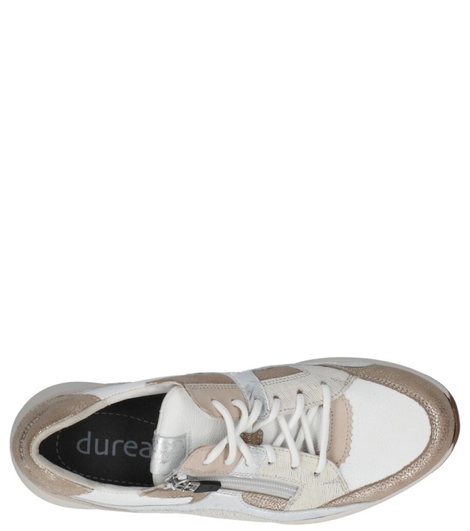Durea Durea sneaker <span>6318 605 2077</span> 2077 TAUPE/WIT/ZILVER/IVOOR Durea sneaker <span>6318 605 2077</span> 6318 605 2077 beige - www.bremmerschoenen.pro - Bremmer Schoenen