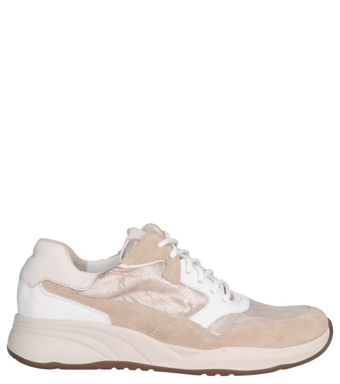 Durea Durea sneaker <span>6317 605 2066</span> 2066 L.TAUPE/PLATIN/WIT Durea sneaker <span>6317 605 2066</span> 6317 605 2066 beige - www.bremmerschoenen.pro - Bremmer Schoenen