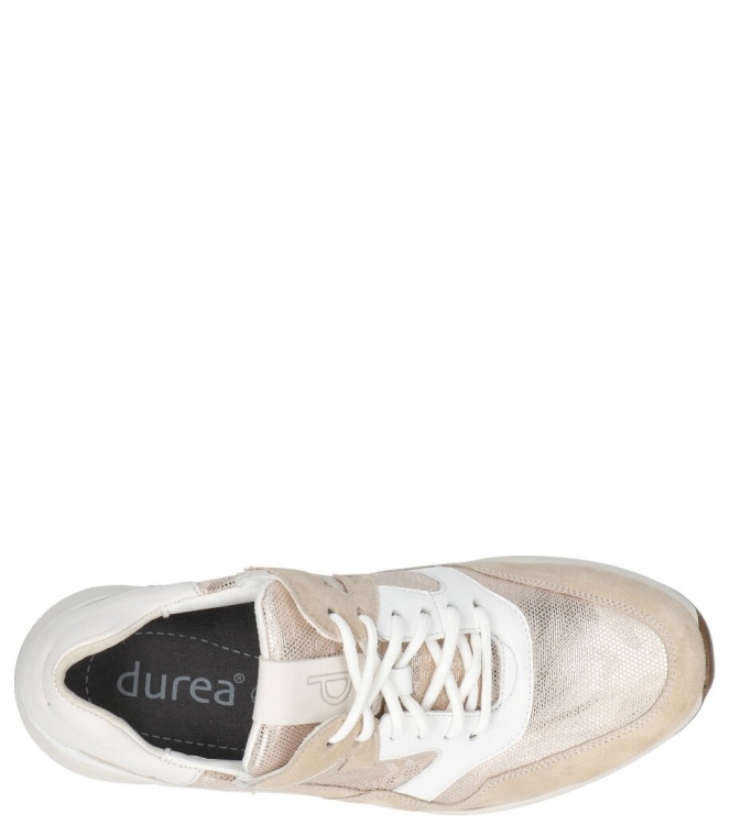 Durea Durea sneaker <span>6317 605 2066</span> 2066 L.TAUPE/PLATIN/WIT Durea sneaker <span>6317 605 2066</span> 6317 605 2066 beige - www.bremmerschoenen.pro - Bremmer Schoenen
