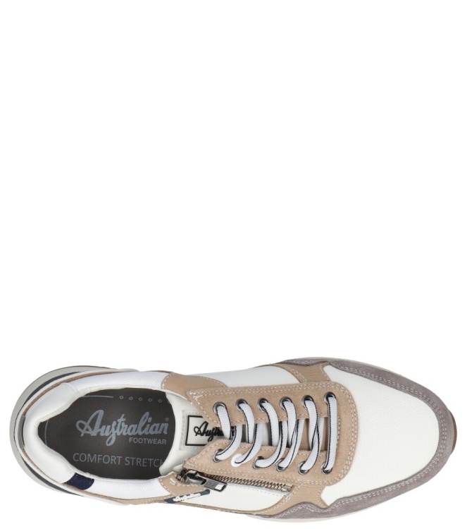 Australian Australian sneaker <span>15.1682.03 U78 Connery K beige</span> U78 beige white grey Australian sneaker <span>15.1682.03 U78 Connery K beige</span> 15.1682.03 U78 Connery K beige beige - www.bremmerschoenen.pro - Bremmer Schoenen