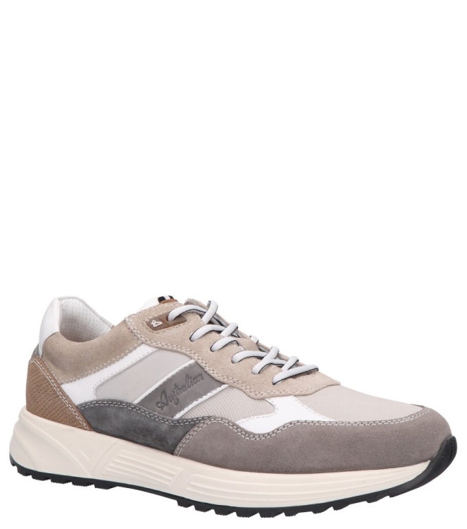 Australian Australian sneaker <span>15.1688.03 K15 Grants grey leather</span> K15 grey beige white Australian sneaker <span>15.1688.03 K15 Grants grey leather</span> 15.1688.03 K15 Grants grey leather grijs - www.bremmerschoenen.pro - Bremmer Schoenen
