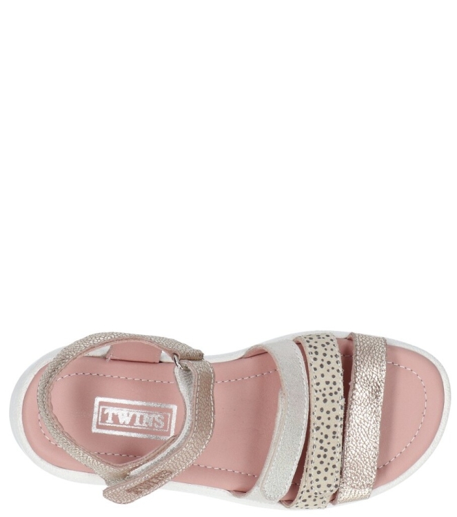 Twins Twins sandaal <span>326137-995 Saar Surf</span> 995 Gold Twins sandaal <span>326137-995 Saar Surf</span> 326137-995 Saar Surf goud - www.bremmerschoenen.pro - Bremmer Schoenen