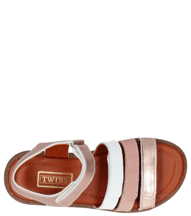 Twins Twins sandaal <span>326135-996 Sophie Sun</span> 996 Rose Twins sandaal <span>326135-996 Sophie Sun</span> 326135-996 Sophie Sun rose - www.bremmerschoenen.pro - Bremmer Schoenen