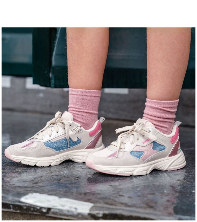 Bunnies JR sneaker <span>226060 401 Daan Dash</span> 226060 401 Daan Dash wit - www.bremmerschoenen.pro - Bremmer Schoenen