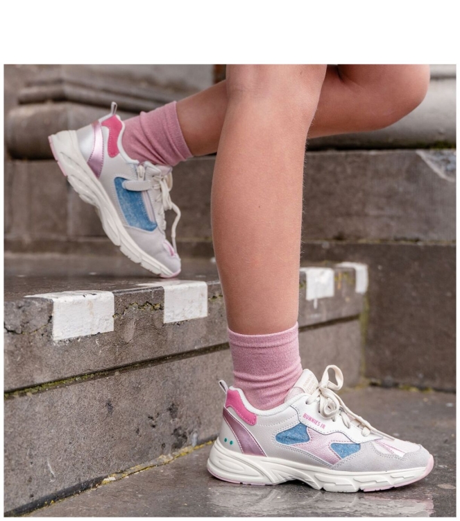 Bunnies JR sneaker <span>226060 401 Daan Dash</span> 226060 401 Daan Dash wit - www.bremmerschoenen.pro - Bremmer Schoenen