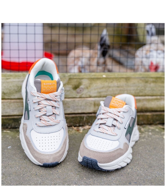 Bunnies JR Bunnies JR sneaker <span>226071 408 Rio Rush</span> 408 taupe green Bunnies JR sneaker <span>226071 408 Rio Rush</span> 226071 408 Rio Rush beige - www.bremmerschoenen.pro - Bremmer Schoenen